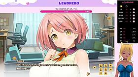 vtuber lewdneko gets wild with vibrator in love cubed game part 6
