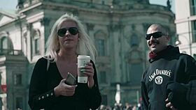 I met a fan in berlin for outdoor fun