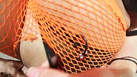 I fucked my beautiful stepsister mafer in the shower with her stockings