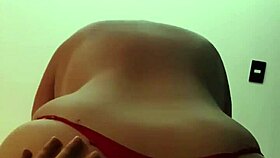 Latina bbw rides horny friend intensely in motel