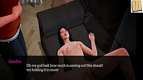 Discovering my new family in redhead anime hentai cartoon series 139