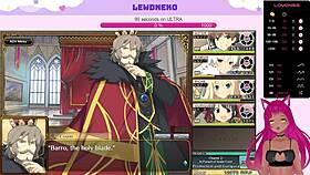 lewd vtuber plays evenicle with moaning and creampie scenes