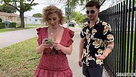 Curvy cougar Sara Jay gets fucked by young stud 😍