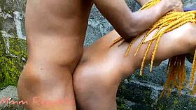 OMG! He fucked your business stepmom with black cock in building!