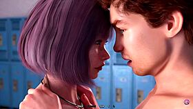 Watching my teacher's big ass at the class - 3d hentai animated porn - life in santa county