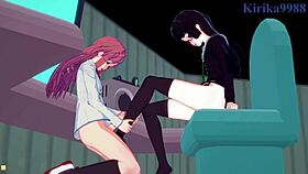 Marika Kato And Chiaki Kurihara Engage In Intense Lesbian Play With Futanari Sex And Creampie In Bodacious Space Pirates Hentai