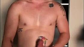 Twink Strokes Massive Cock In Sunlight