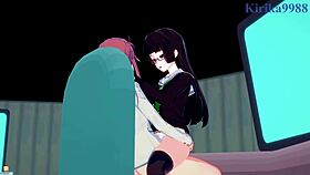Marika Kato And Chiaki Kurihara Engage In Intense Lesbian Play With Futanari Sex And Creampie In Bodacious Space Pirates Hentai