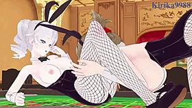 kusuha mizuha and cagalli yula athha in intense lesbian hentai action