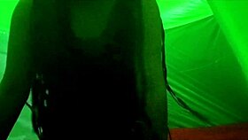 Sexy stepmom waits in bed for stepson