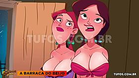 Best animated porn marathon of Os Caipiras filminho