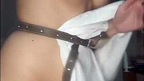 hot sexy teen 18+ rubs her holes and cums hard in homemade scene