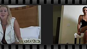 i think you should try fitting in these panties for our bisexual femdom session