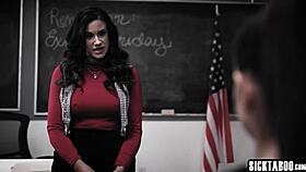SOPHIA BURNS GETS DEEP ANAL FUCK IN CLASSROOM BEFORE TEACHER