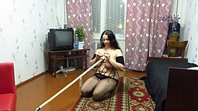 Can This Curvy Milf Fuck Any Object?