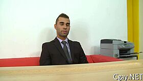 homosexual twins explore intimate moments together