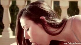 Woman Performs Oral Sex on Man