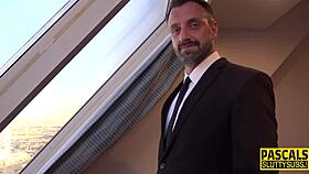 Fetish submissive blonde jerks dick in reality scene