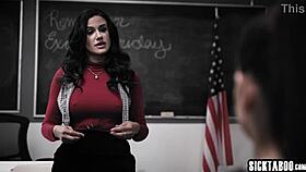 SOPHIA BURNS GETS DEEP ANAL FUCK IN CLASSROOM BEFORE TEACHER