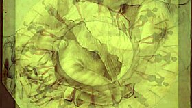 Vintage pornostalgia with hairy cartoon