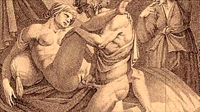 Erotic animated video from the past