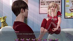 COMPLETE GAMEPLAY OF PALE CARNATIONS PART 18 FEATURING BLONDE CHARACTER WITH TATTOOS