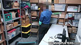 redhead teen 18+ ornella morgan ridin’ police dick, oops facial!