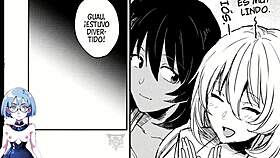 visitante de medianoche in this anime hentai game