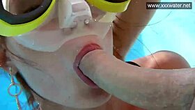 Hardcore Underwater Blowjob With Minnie Manga!