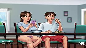 Yo, check SummertimeSaga with that huge cucumber sliding in! 🍆💦