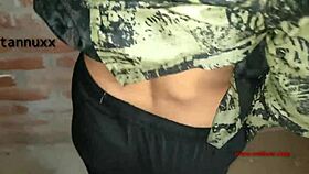 Girlfriend's Passionate Outdoor Fucking with Boyfriend