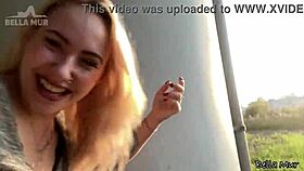 Got frisky outdoors with my curvy blonde classmate today. Her tattoos caught everyone’s eye.