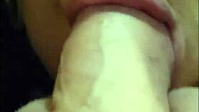 Wow, tranny sucks dick upside down with bf!