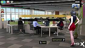 Trying pole dancing for the first time.