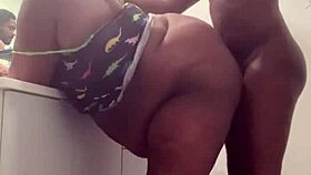 She says, 'Fuck me quick in the bathroom with my big tits bouncing.'