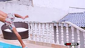 Sucking friend's boyfriend intensely