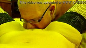 I can't believe my husband is licking my pussy so good, spreading my legs wide!