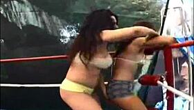 Exciting female and mixed wrestling videos volume one