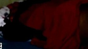 in the hotel room, the amateur chick with a big ass spreads her pussy and gets fucked hard