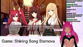 Vtuber Lewdneko Plays Shining Song Starnova Mariya Route Part 1