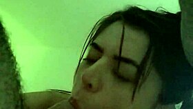 Intense Cum on Dick Then Continued Sucking