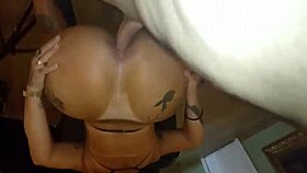 saymonfitness working hard in the scene with the beautiful milf and offered a creamy treat