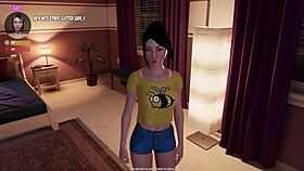 so cute when she eat my cum - house party game - amy