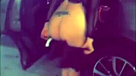 Milf Flashes Panties In Public Anal Sex!