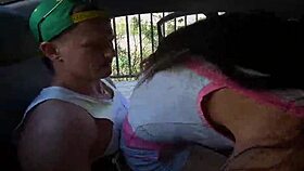 5 Guys Cum On One Stupid Bitch