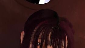 rina and hole in 3d anime with spanish subtitles