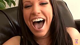 Flaming Hot Brunette Ladies Give Awesome Footjobs And Blowjobs To A Lucky Guy: Fetish Blowjob Feet Tattoo Piercing Lady Cowgirl Group.