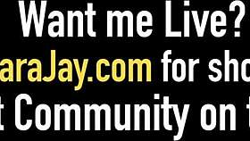 office super slut sara jay bends over for blonde milf fucking with big black cock