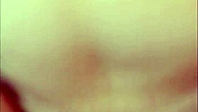 Russian chick saddles guy's pussy wet in the morning