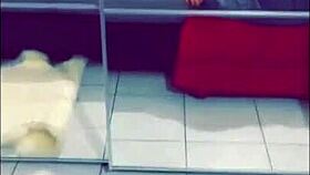 Milf Flashes Panties In Public Anal Sex!